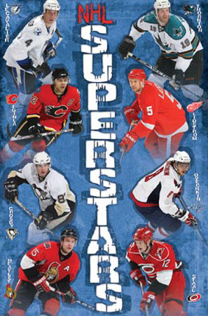 NHL Superstars Poster NHL Superstars Poster