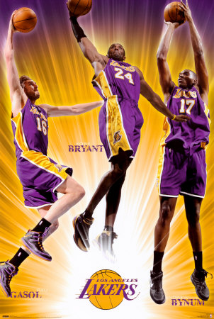 Los Angeles Lakers Poster Los Angeles Lakers Poster