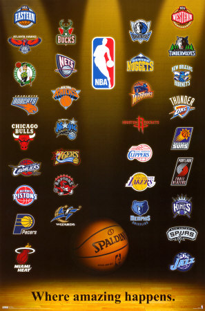 NBA - Team Logos Poster NBA - Team Logos Poster