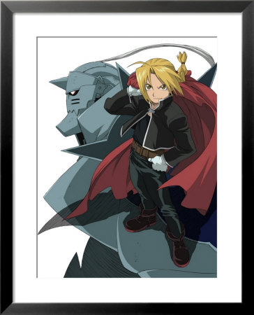 Fullmetal Alchemist - Ed and Al III Framed Print Fullmetal Alchemist - Ed and Al III Framed Print