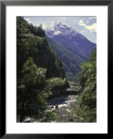 Mountains in Nepal Framed Print Mountains in Nepal Framed Print