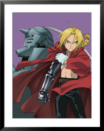 Fullmetal Alchemist - Ed and Al II Framed Print Fullmetal Alchemist - Ed and Al II Framed Print