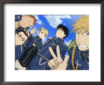 Fullmetal Alchemist - Cheese! Framed Print Fullmetal Alchemist - Cheese! Framed Print