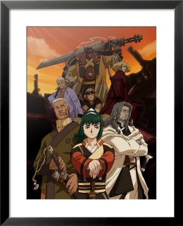 Samurai 7 - All Ready to Fight Framed Print Samurai 7 - All Ready to Fight Framed Print