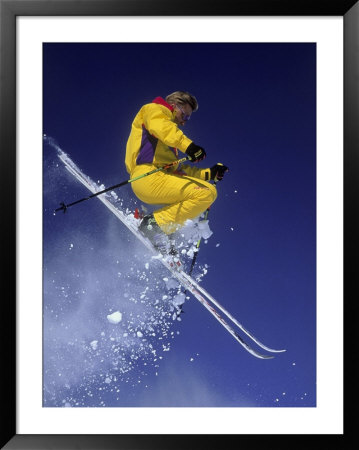 Ski Jumping Framed Print Ski Jumping Framed Print