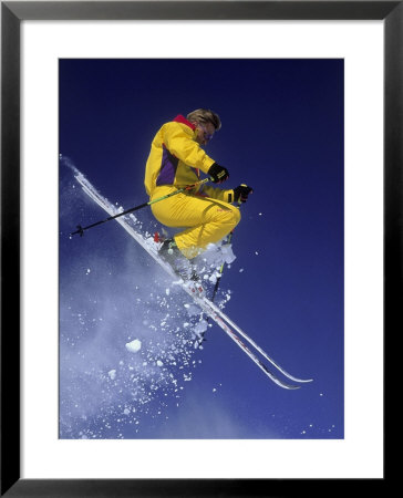 Ski Jumping Framed Print Ski Jumping Framed Print