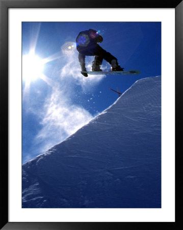 Air Flare Framed Print Air Flare Framed Print