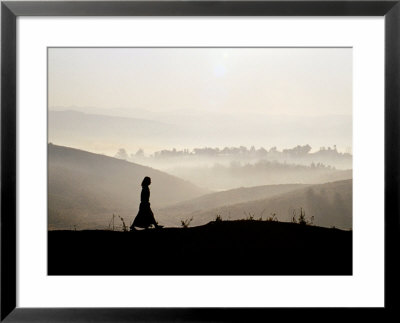 people silhouettes walking. Silhouette of Woman Walking in