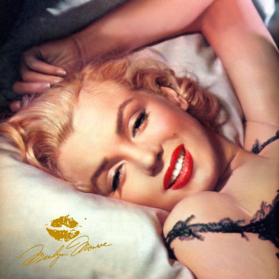Marilyn Monroe in Color Limited Edition on Canvas