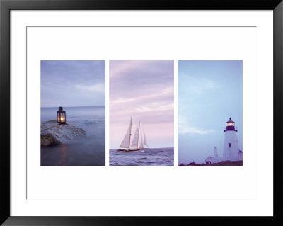 Pilgrim and Guides Triptych Framed Print Pilgrim and Guides Triptych Framed Print