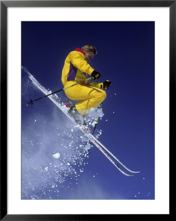 Ski Jumping Framed Print Ski Jumping Framed Print