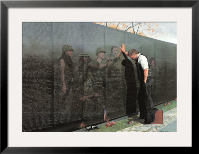 Vietnam Reflections Framed Print Vietnam Reflections Framed Print