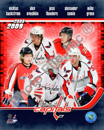 2008-09 Washington Capitals Photograph 2008-09 Washington Capitals Photograph