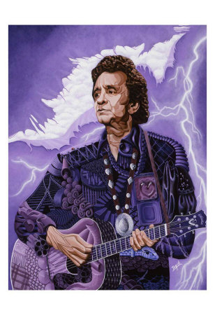 Johnny Cash Print Johnny Cash Print
