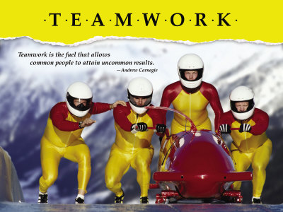 Teamwork Print Teamwork Print