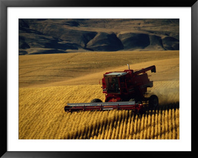Farm Machinery Framed Print Farm Machinery Framed Print