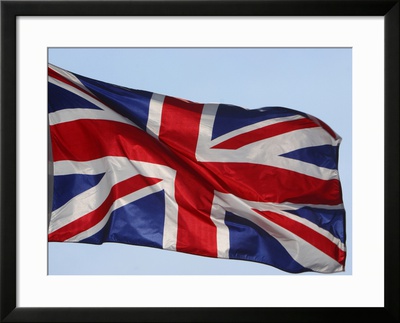 Flag of Britain Framed Print Flag of Britain Framed Print