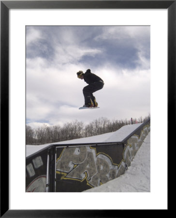 Snowboarding Framed Print Snowboarding Framed Print