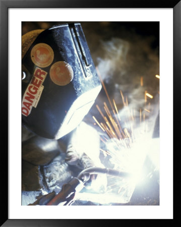 Welding Machinery Framed Print Welding Machinery Framed Print