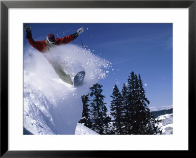 Snowboarder Framed Print Snowboarder Framed Print