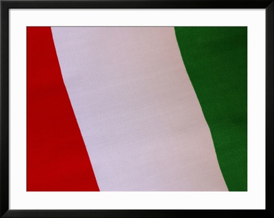 Detail of Flag Framed Print Detail of Flag Framed Print