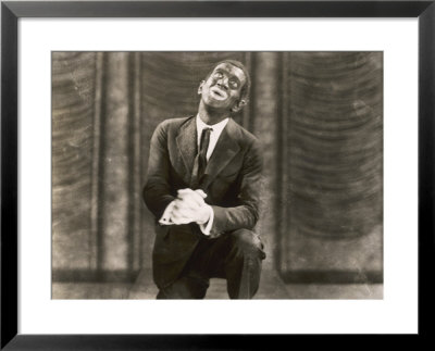 Al Jolson in the Jazz Singer Framed Print Al Jolson in the Jazz Singer Framed Print