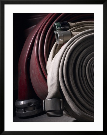 Fire Hoses Framed Print Fire Hoses Framed Print