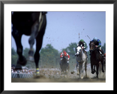 Jockeys Racing Framed Print Jockeys Racing Framed Print