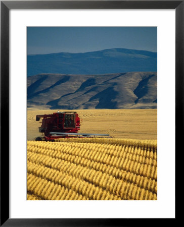 Farm Machinery Framed Print Farm Machinery Framed Print