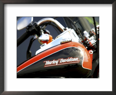 Harley Davidson Motorcycle Framed Print Harley Davidson Motorcycle Framed Print