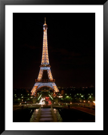 paris france at night eiffel tower. Eiffel Tower At Night, Paris,