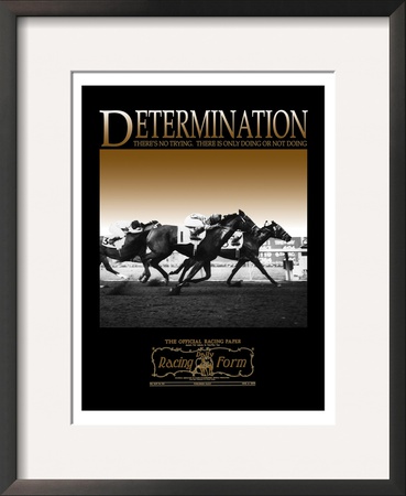 Determination Framed Print Determination Framed Print