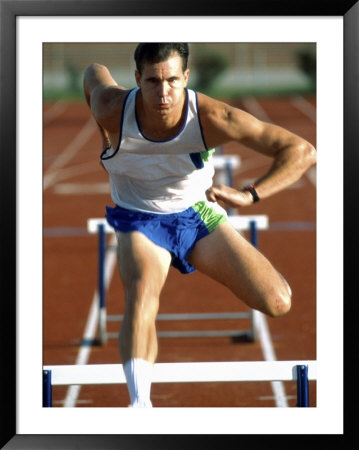 Leaping Over Hurdles Framed Print Leaping Over Hurdles Framed Print