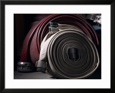 Fire Hoses Framed Print Fire Hoses Framed Print