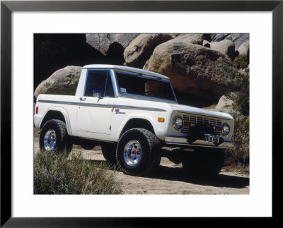 1977 Ford Bronco Sport Utility Framed Print 1977 Ford Bronco Sport Utility Framed Print