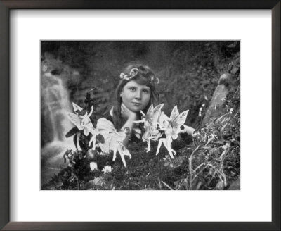Cottingley Fairies Framed Print Cottingley Fairies Framed Print