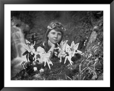 Cottingley Fairies Framed Print Cottingley Fairies Framed Print