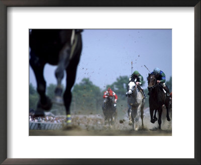 Jockeys Racing Framed Print Jockeys Racing Framed Print