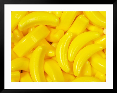 Yellow Banana Candies Framed Print Yellow Banana Candies Framed Print