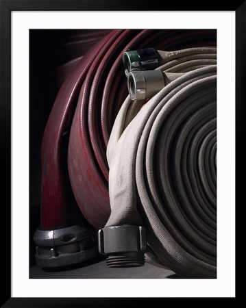 Fire Hoses Framed Print Fire Hoses Framed Print