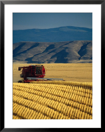 Farm Machinery Framed Print Farm Machinery Framed Print