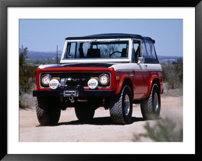 1973 Ford Bronco Soft Top Framed Print 1973 Ford Bronco Soft Top Framed Print