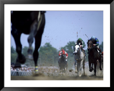 Jockeys Racing Framed Print Jockeys Racing Framed Print