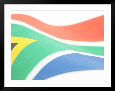 South African Flag Framed Print South African Flag Framed Print