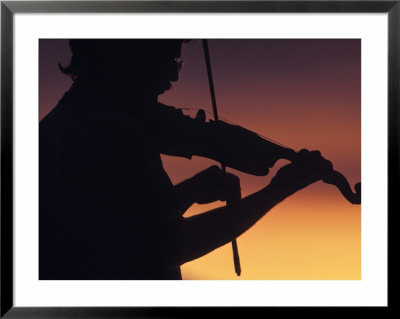 Man Playing The Violin Framed Print Man Playing The Violin Framed Print