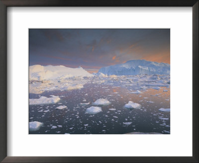 Greenland, Disko Bay Framed Print Greenland, Disko Bay Framed Print