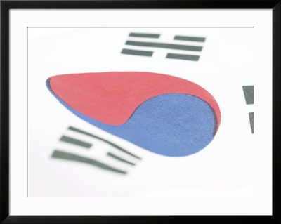 South Korean Flag Framed Print South Korean Flag Framed Print