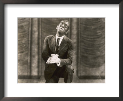 Al Jolson in the Jazz Singer Framed Print Al Jolson in the Jazz Singer Framed Print