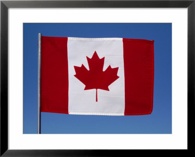 Canadian Flag Framed Print Canadian Flag Framed Print