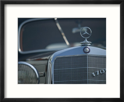 Antique Mercedes Germany Framed Print